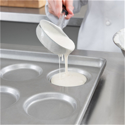 RK Bakeware China Foodservice 15 Mold Aluminized Steel Hamburger Bun Tray / Muffin Top / Cookie Baking Pan (أجهزة الخبز الصينية)