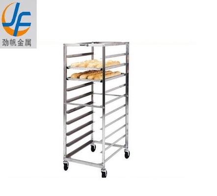 RK Bakeware الصين الخدمات الغذائية NSF 15 مستويات Revent الفرن الفولاذ المقاوم للصدأ عربة الخبز