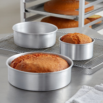 أدوات الخبز الصينية غير اللاصقة طبقة الألومنيوم علب الكعك وعاءات الكعك