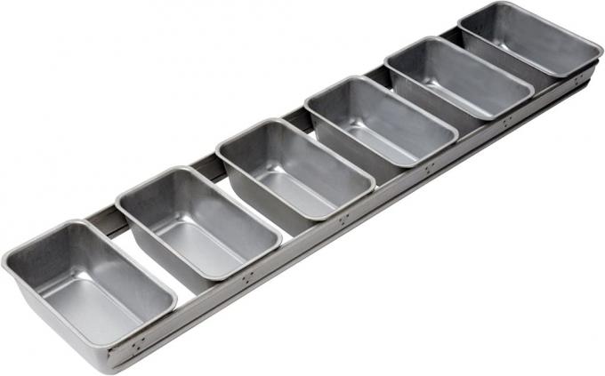 RK Bakeware الصين خدمة الطعام NSF 49015 زجاج الألومنيوم Sub ساندوتش رول وعاء الخبز 7