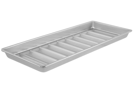 RK Bakeware China Foodservice NSF 22100 إنجلترا المخصصة المزخرفة المزخرفة الفولاذية Hot Dog Bun Pan