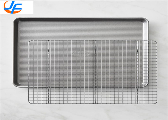 RK Bakeware الصين علبة الخبز من الألومنيوم مع سلك التبريد