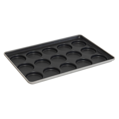 RK Bakeware الصين الخدمات الغذائية NSF AMF الخط الصناعي ماكدونالد 4.5 بوصة غير العصي هامبرجر بون سلة الخبز