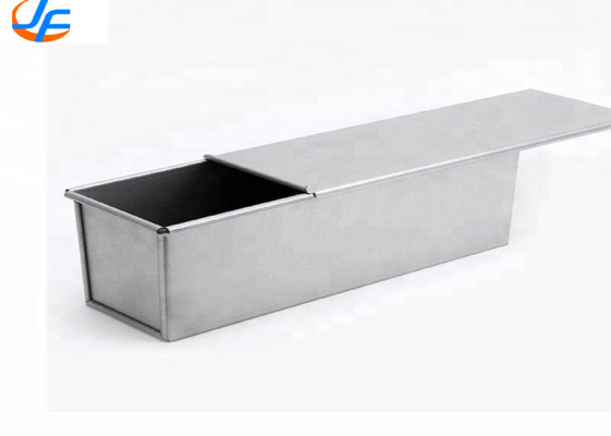 RK Bakeware الصين خدمة الطعام NSF الألومنيوم بولمان خبز المقلاة / خبز الخبز المقلاة المصغرة 9 X 4 X 4 بوصة