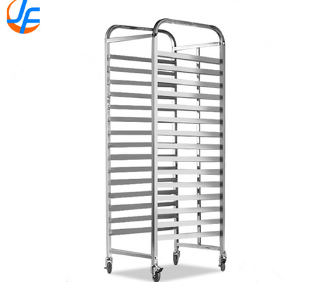 RK Bakeware الصين خدمة الطعام NSF تصميم طراز Flatpack حسب الطلب Revent Rack فحم رف الفولاذ المقاوم للصدأ عربة خبز