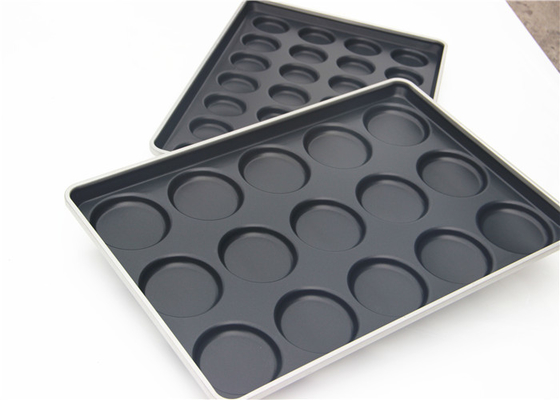RK Bakeware الصين الخدمات الغذائية NSF الفولاذ الألومنيزيم 2.5 بوصة ميني برجر طباخ