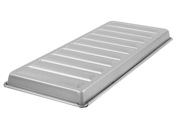 RK Bakeware China Foodservice NSF 22100 إنجلترا المخصصة المزخرفة المزخرفة الفولاذية Hot Dog Bun Pan