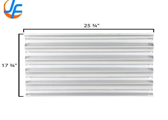 RK Bakeware الصين خدمة الطعام NSF 16 غيغ ألومنيوم خبز المقلاة Uni Lock الفولاذية المعدنية الباجويت / الفرنسية خبز المقلاة