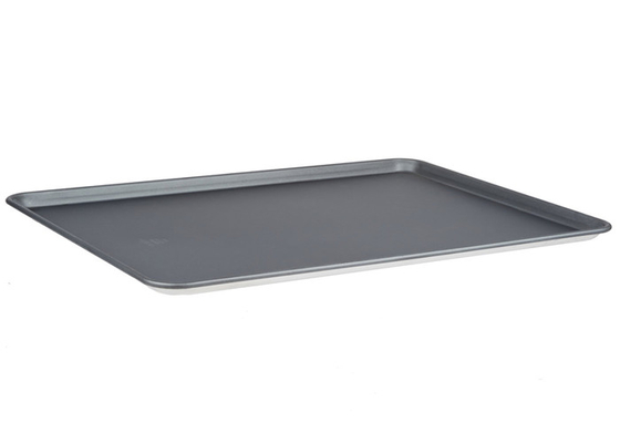 RK Bakeware China Foodservice NSF 16 مقياس ألومنيوم طبق الخبز ، 18 &quot; X 26 &quot; سلك في الحافة الألومنيوم بون / ورقة وعاء