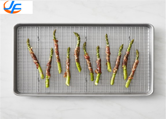 RK Bakeware الصين علبة الخبز من الألومنيوم مع سلك التبريد