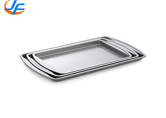 RK Bakeware الصين ألومنيوم طبق الخبز التجاري الألومنيوم مستديرة الزاوية ورقة وعاء