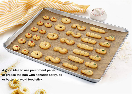 RK Bakeware الصين الطلبية الألومنيوم خبز الصفحة وعاء الخبز ، وعاء الخبز البسكويت 18&quot;X26&quot;X1&quot;