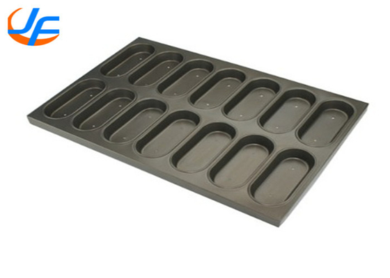 RK Bakeware الصين الخدمات الغذائية المعدة بالألمنيوم كعكة المفافين بيضاوية الخبز وعاء مربع كعكة الخبز