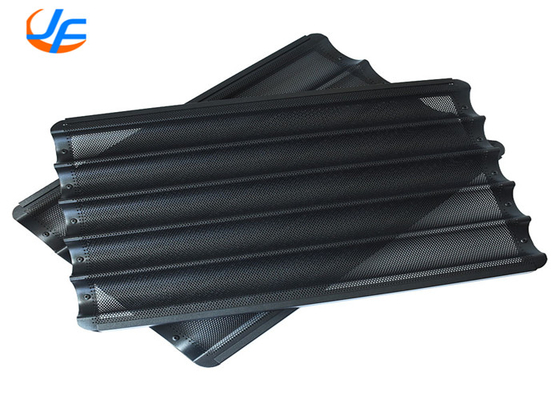 RK Bakeware الصين الخدمات الغذائية التجارية المعدة من الألومنيوم طبق الخبز الباجيت طبق الخبز / طبق الخبز الفرنسي