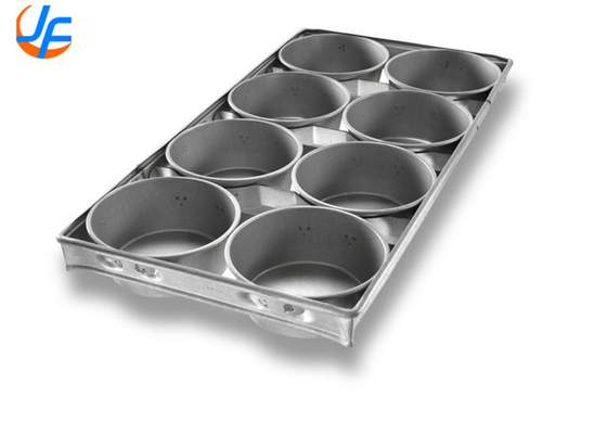 RK Bakeware الصين Foodservice شيكاغو المعدنية السيليكون الزجاجية الزاوية المستديرة الكعكة / الجبن كعكة الخبز الوعاء غير الملصق