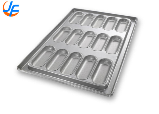 RK Bakeware الصين Foodservice 49015 شيكاغو المعدن المزخرف المزخرف الفولاذ كامل الحجم Sub سندويتش بون خبز وعاء