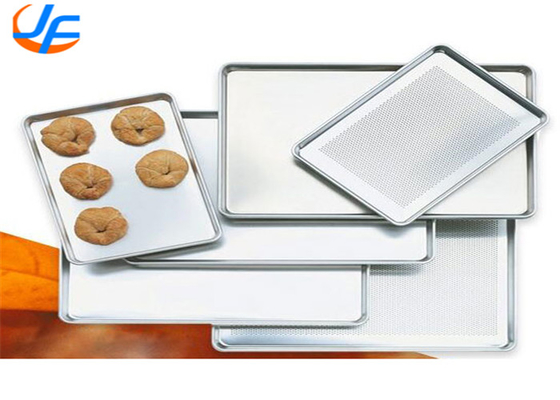 RK Bakeware الصين الخدمات الغذائية الالومنيوم طبق الخبز / Telfon Nonstick مغلفة طبق الخبز