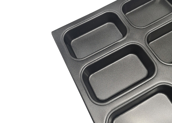 RK Bakeware الصين الخدمات الغذائية بدون عصى مستطيل مربع الصناعية كعكة الخبز الوعاء
