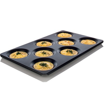 RK Bakeware China Foodservice Rational GN1/1 530X325 مقلاة البيض من الألومنيوم غير اللزجة