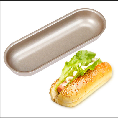 RK Bakeware الصين خدمة الطعام NSF 600X400 و full size Nonstick Hot Dog Bun Tray