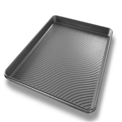 RK Bakeware الصين الخدمات الغذائية NSF الألومنيوم غير اللصق مقلاة الكوكيز