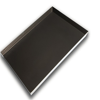 RK Bakeware China Foodservice NSF المزخرفة الألومنيوم بون بان بار مسطح مع طلاء غير اللصق متاح
