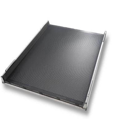 RK Bakeware الصين خدمة الطعام NSF مقلاة هوجي بون / سلايدر بون بان / مربع Ciabatta رول خبز الوعاء