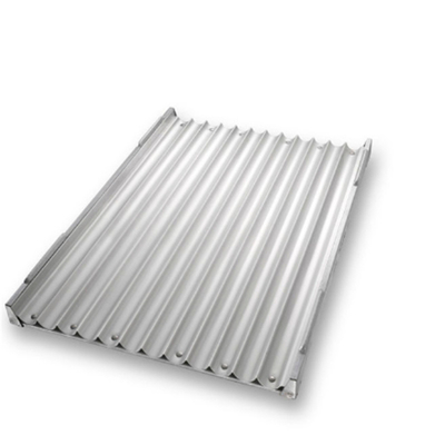 RK Bakeware China Foodservice NSF سيكون زجاجي 800*600mm 8 فلوتات قناة الألومنيوم الفرنسية باغيت