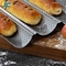 RK Bakeware الصين خدمة الطعام NSF 10 فتحات زجاجات الألومنيوم باغيت بطاقة الخبز