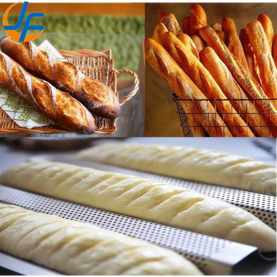 Rk Bakeware China-49053 5 Loaf Nonstick 600*400 ألومنيوم Uni-Lock Baguette Tray / فرنسي خبز المقلاة