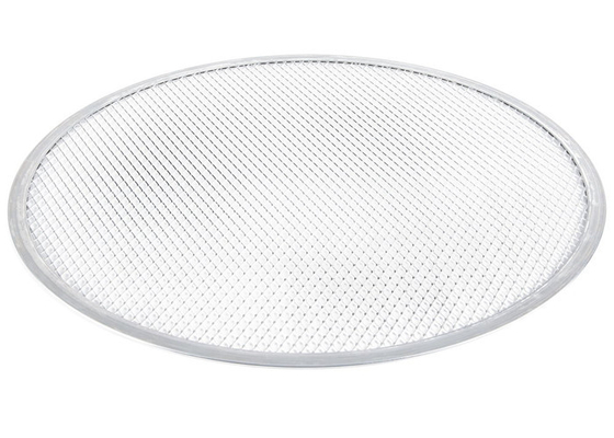 RK Bakeware الصين خدمة الطعام NSF الفولاذ المقاوم للصدأ شواء وعاء بيتزا شاشة / ألومنيوم شبكة بيتزا الصحنات
