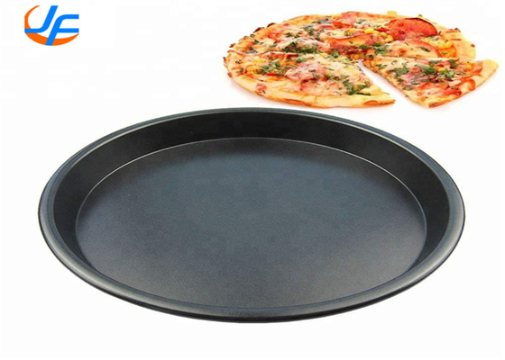 RK Bakeware الصين خدمة الطعام NSF التجارية 14 بوصة ألومنيوم كيك بان / بيتزا خبز بان بيتزا التري