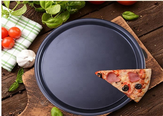 RK Bakeware الصين خدمة الطعام NSF التجارية 14 بوصة ألومنيوم كيك بان / بيتزا خبز بان بيتزا التري