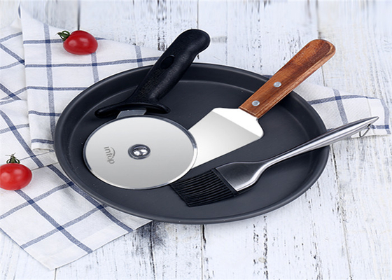 RK Bakeware الصين خدمة الطعام NSF التجارية 14 بوصة ألومنيوم كيك بان / بيتزا خبز بان بيتزا التري
