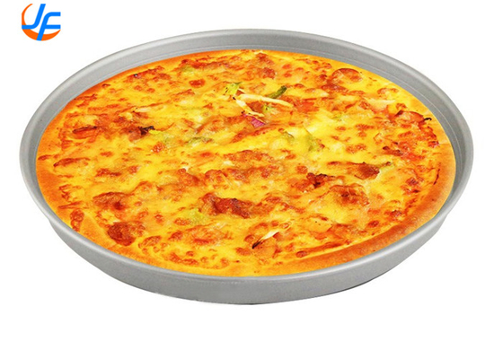 RK Bakeware الصين خدمة الطعام NSF جولة الألومنيوم كعكة وعاء الألومنيوم بيتزا وعاء الألومنيوم بيتزا وعاء