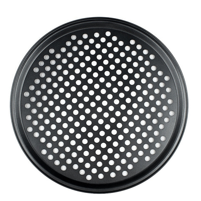 Rk Bakeware الصين المصنع-Nonstick ألومنيوم البيتزا القرص مع الحافة