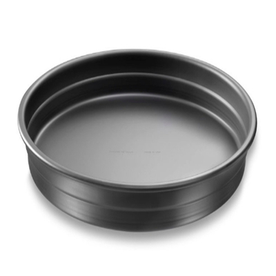 RK Bakeware الصين خدمة الطعام NSF 9 بوصة الألومنيوم المطحونة المستديرة مثقوبة بيتزا وعاء