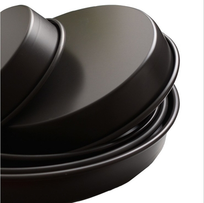 RK Bakeware الصين خدمة الطعام NSF 1 باوند صلبة المنسوجة من الألومنيوم Mousse كعكة وعاء وغطاء