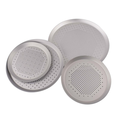 RK Bakeware الصين خدمة الطعام NSF معطف صلب ألومنيوم Quik البيتزا القرص ومعجون بيتزا مثقوب