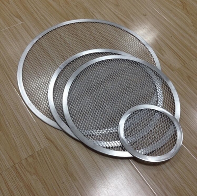 RK Bakeware الصين خدمة الطعام NSF 16 بوصة ألومنيوم شاشة بيتزا وألمنيوم وعاء بيتزا