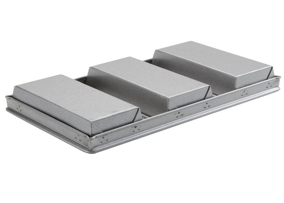 RK Bakeware الصين خدمة الغذاء NSF 3 حزام 800g زجاج الألومنيوم Pullman خبز المقلاة خبز المقلاة