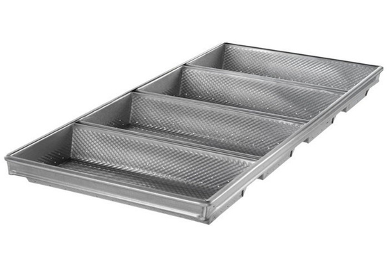 RK Bakeware الصين خدمة الطعام NSF غليز غير صلب 4 شريط ألومنيزية الفولاذ الموقد خبز وعاء