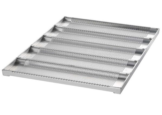 RK Bakeware الصين خدمة الطعام NSF غليز غير صلب 4 شريط ألومنيزية الفولاذ الموقد خبز وعاء