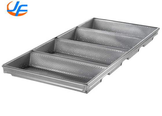 RK Bakeware China Foodservice NSF Telfon Nonstick 4 Strap Pullman الخبز المعدني
