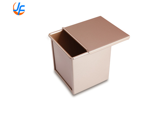 RK Bakeware الصين الخدمات الغذائية NSF Nonstick ميني بولمان الخبز المقلاة مربع خبز توتاست با