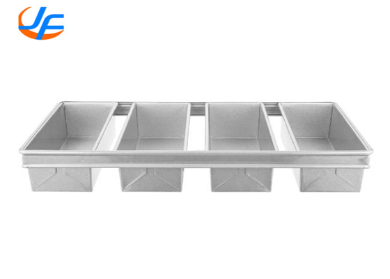 RK Bakeware الصين-ماكيز 680G غير صلب 4 أحزمة بولمان خبز الخبز الخبز الصحي