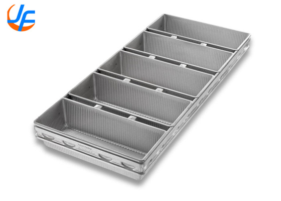RK Bakeware الصين-شيكاغو المعدنية 4 أحزمة مفتوحة فوق بولمان خبز وعاء زجاجي للمخابز بالجملة