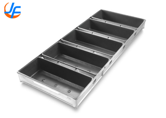 RK Bakeware الصين-شيكاغو المعدنية 4 أحزمة مفتوحة فوق بولمان خبز وعاء زجاجي للمخابز بالجملة
