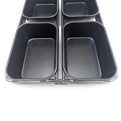 RK Bakeware الصين خدمة الغذاء NSF 600g غير صلب 4 أحزمة مزرعة ساندوتش أبيض خبز علبة