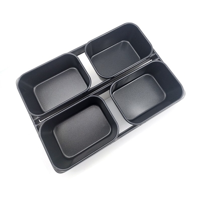 RK Bakeware الصين خدمة الغذاء NSF 600g غير صلب 4 أحزمة مزرعة ساندوتش أبيض خبز علبة
